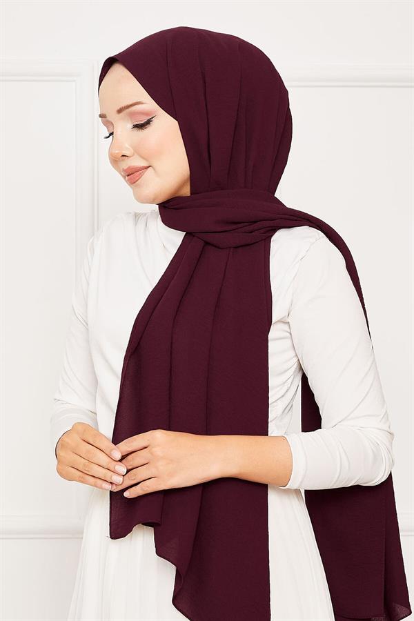 Aerobin Jazz Shawl Claret Red