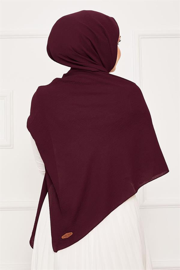 Aerobin Jazz Shawl Claret Red