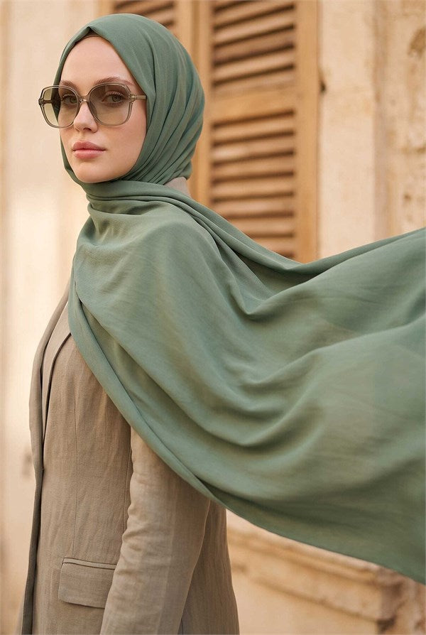 Aerobin Jazz Shawl Mint