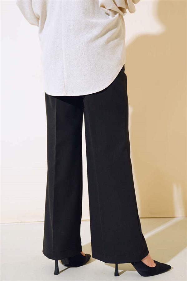 Accessorized Trousers Black