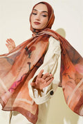 Amber Series Striped Gradient Shawl Tile