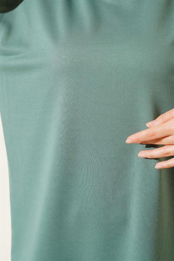 Crest Detailed 2 Piece Set Çağla Yeşil