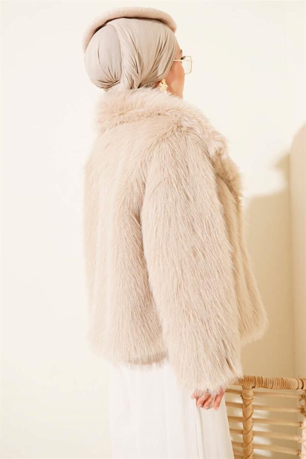 Lined Lolita Fur Beige