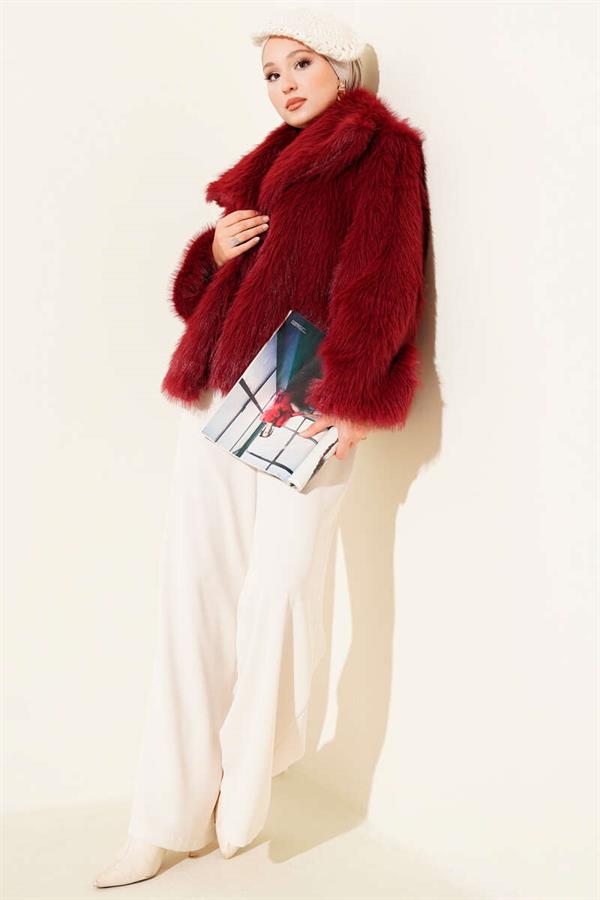 Lined Lolita Fur Burgundy