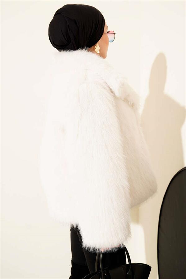 Lined Lolita Fur Ecru