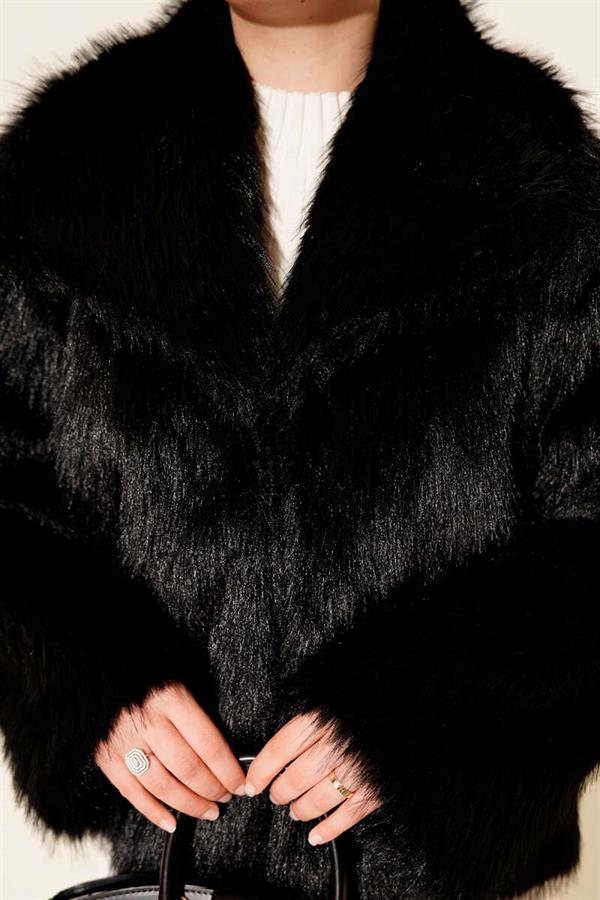 Lined Lolita Fur Black
