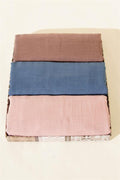 Aya Series Fine Cotton 3-Piece Shawl Set Assortment 5