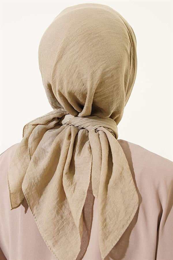 Aya Series Thin Cotton Scarf, Navy Blue