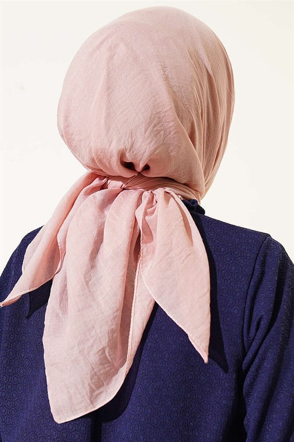 Aya Series Fine Cotton Scarf Powder Pink