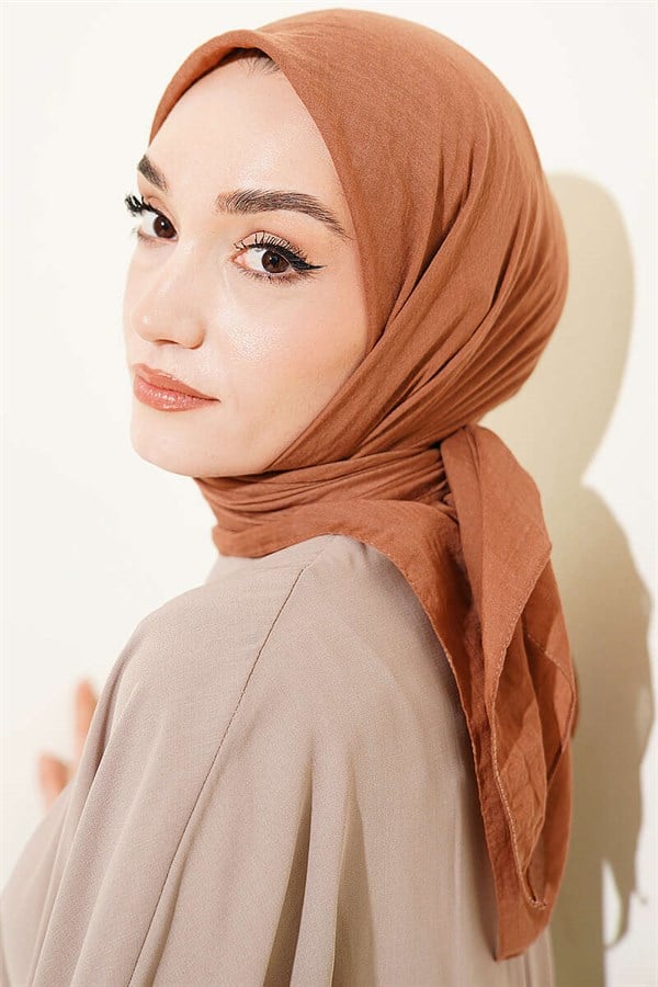 Aya Series Thin Cotton Scarf Earth