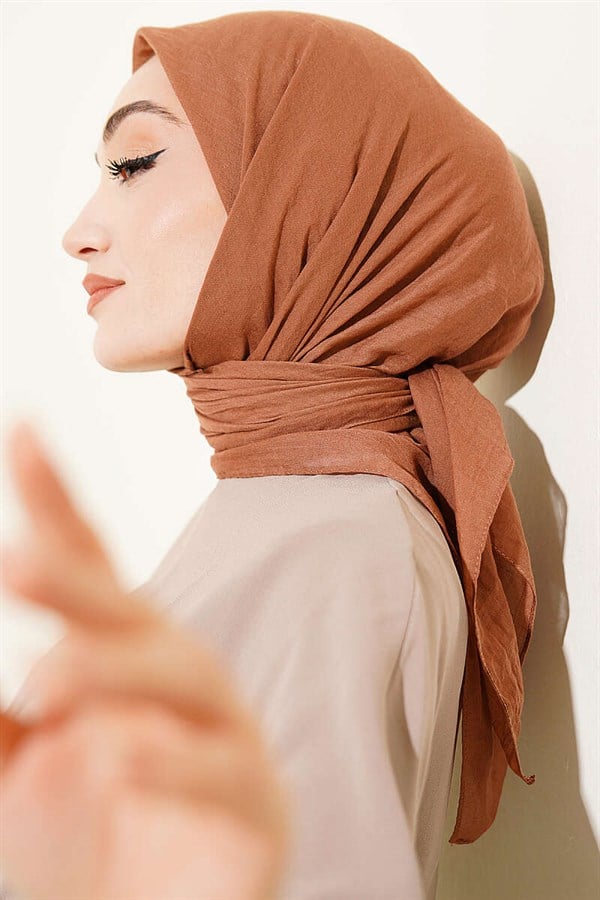 Aya Series Thin Cotton Scarf Earth