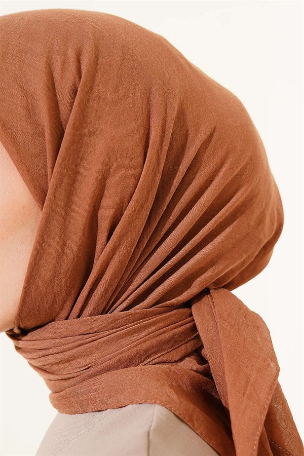 Aya Series Thin Cotton Scarf Earth