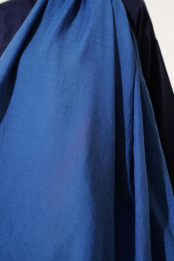 Aya Series Thin Cotton Shawl Indigo -160