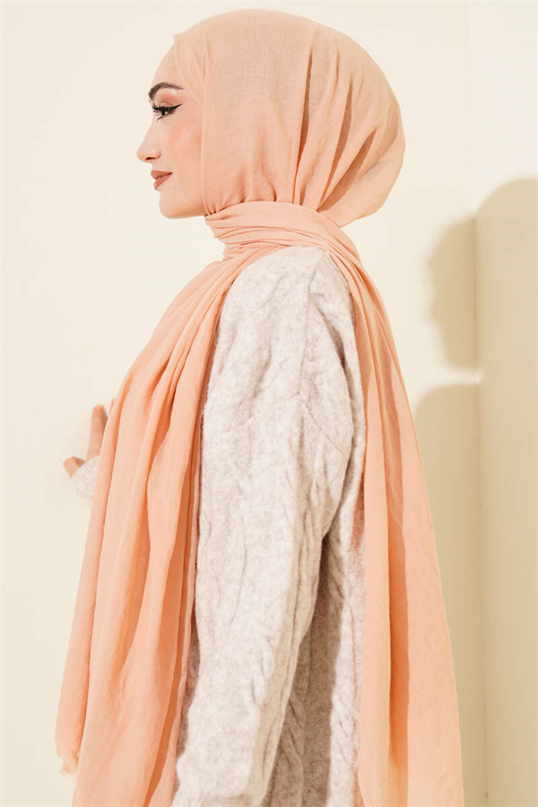 Aya Series Thin Cotton Scarf, Baby Pink