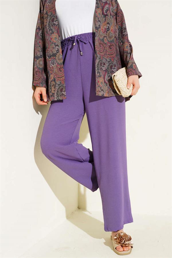 Aerobin Wide Leg Trousers Lilac