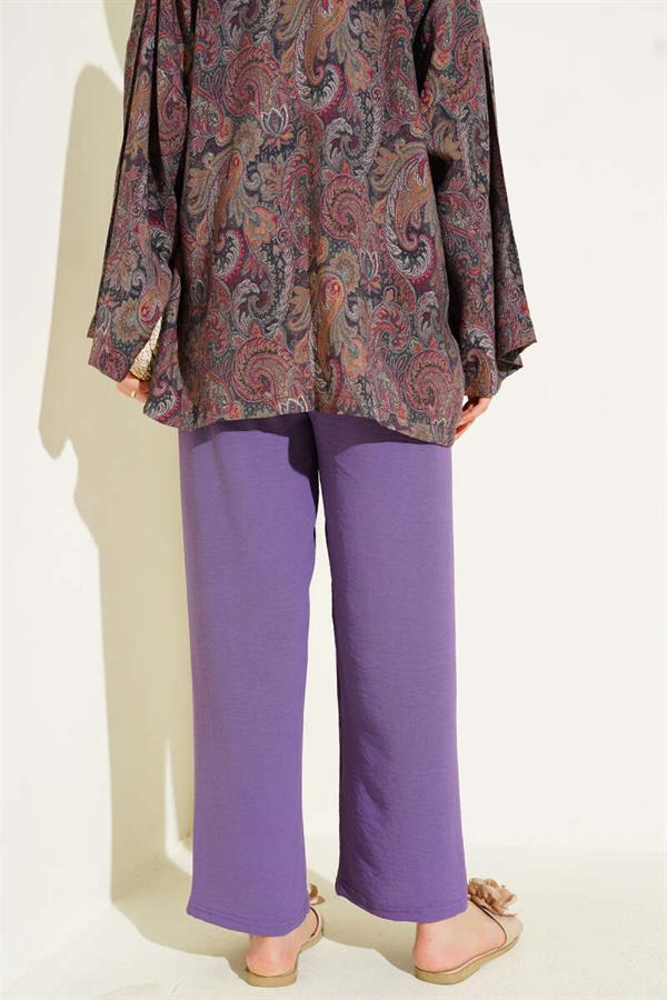 Aerobin Wide Leg Trousers Lilac