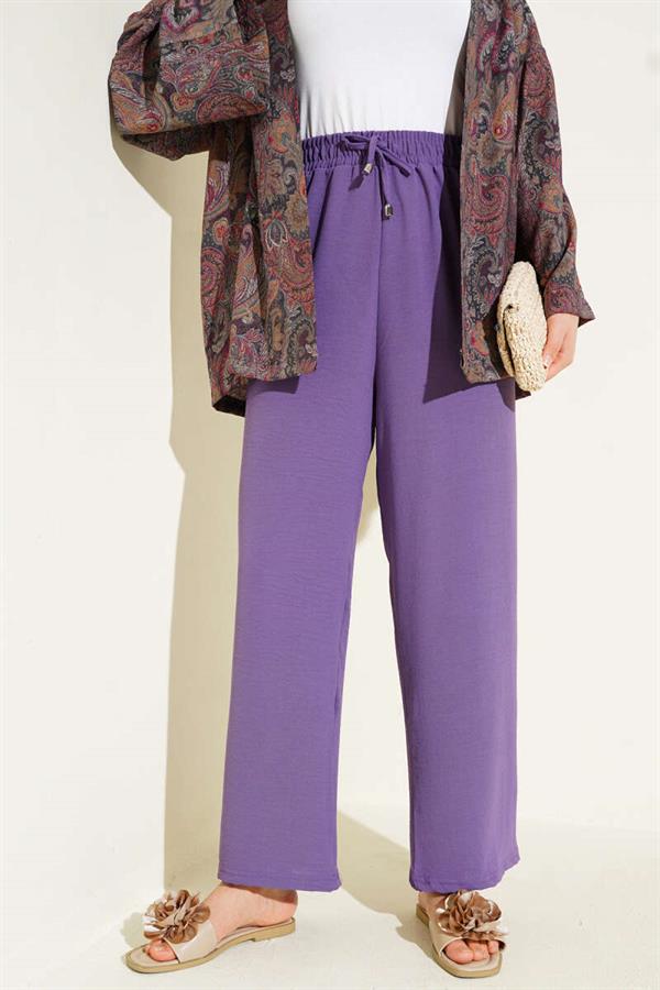 Aerobin Wide Leg Trousers Lilac