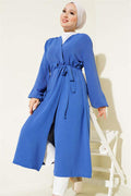 Ayrobin Indigo Cardigan with Internal Lace