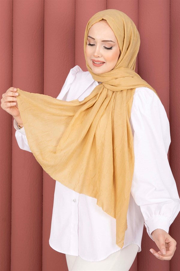 Bamboo Shawl, Light Yellow