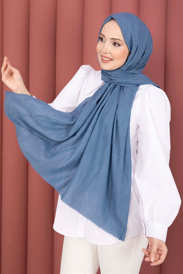 Bamboo Shawl Indigo