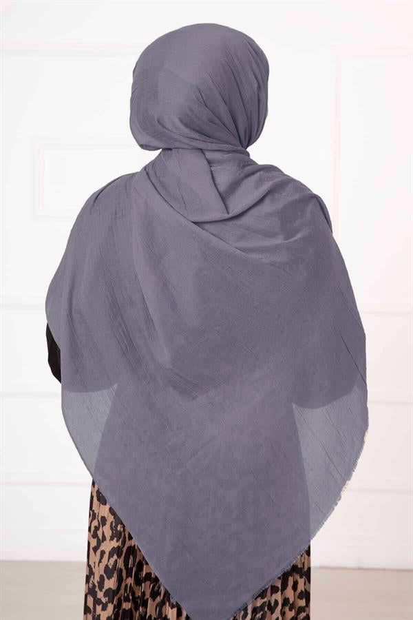 Bamboo Shawl Dark Gray