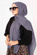 Bamboo Shawl Dark Gray