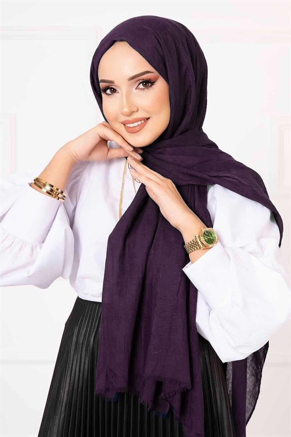 Bamboo Shawl Purple