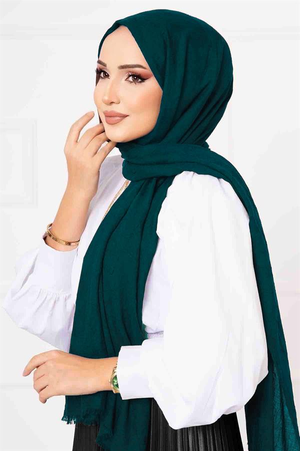Bamboo Shawl Emerald