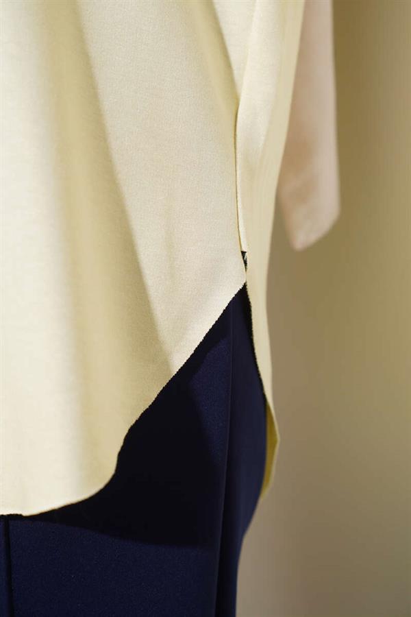Basic Bottom Seamless Tunic Yellow