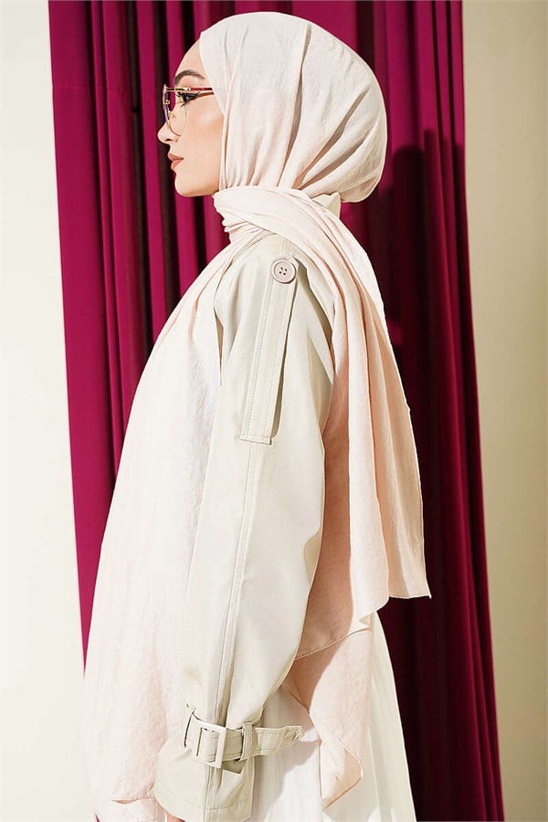 Basic Ayrobin Shawl Beige