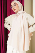 Basic Ayrobin Shawl Beige
