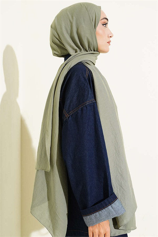 Basic Ayrobin Scarf, Light Green