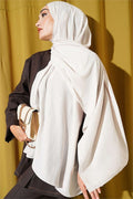 Basic Ayrobin Shawl Ivory