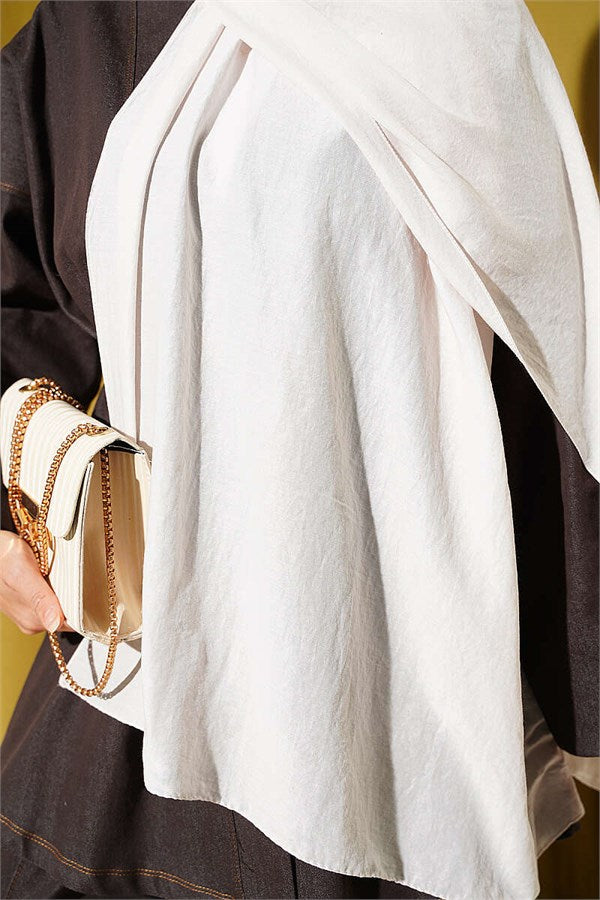 Basic Ayrobin Shawl Ivory