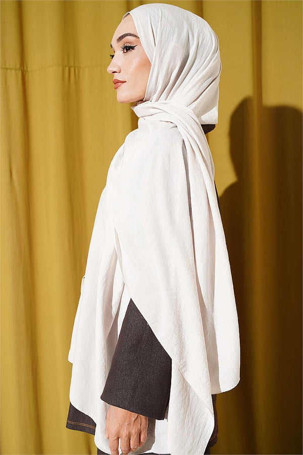 Basic Ayrobin Shawl Ivory