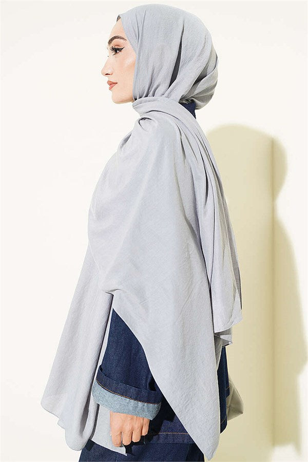 Basic Ayrobin Scarf Grey