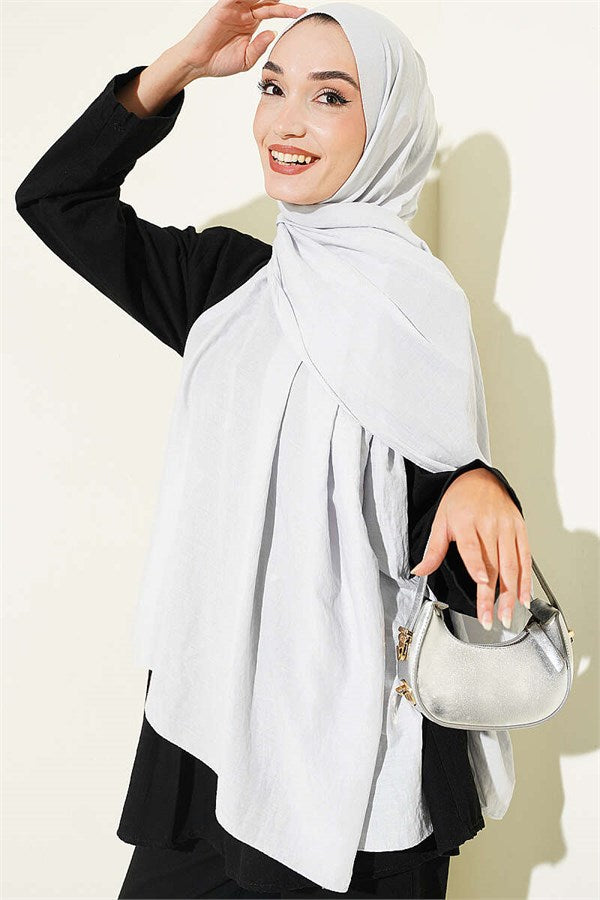 Basic Aerobin Scarf Silver