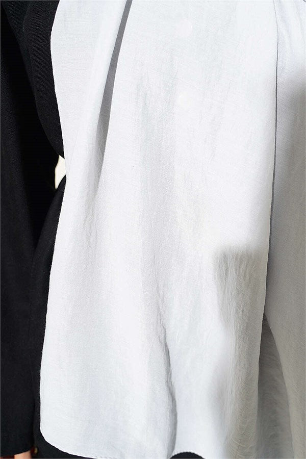 Basic Aerobin Scarf Silver