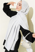 Basic Aerobin Scarf Silver