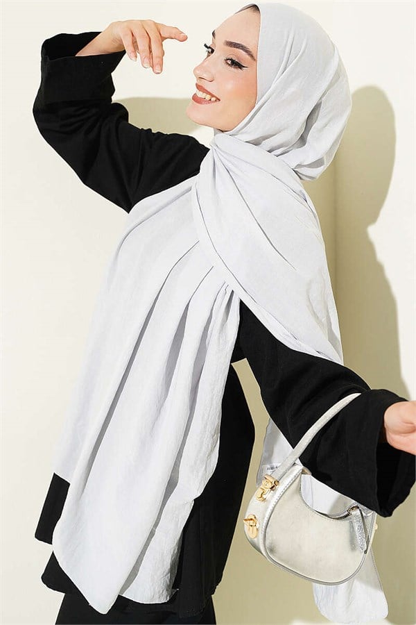 Basic Aerobin Scarf Silver