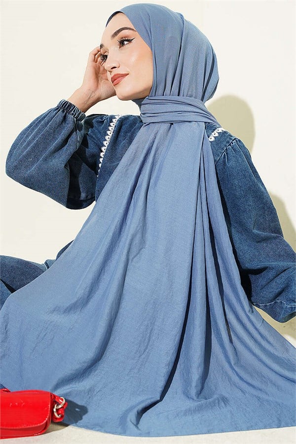 Basic Ayrobin Scarf Indigo