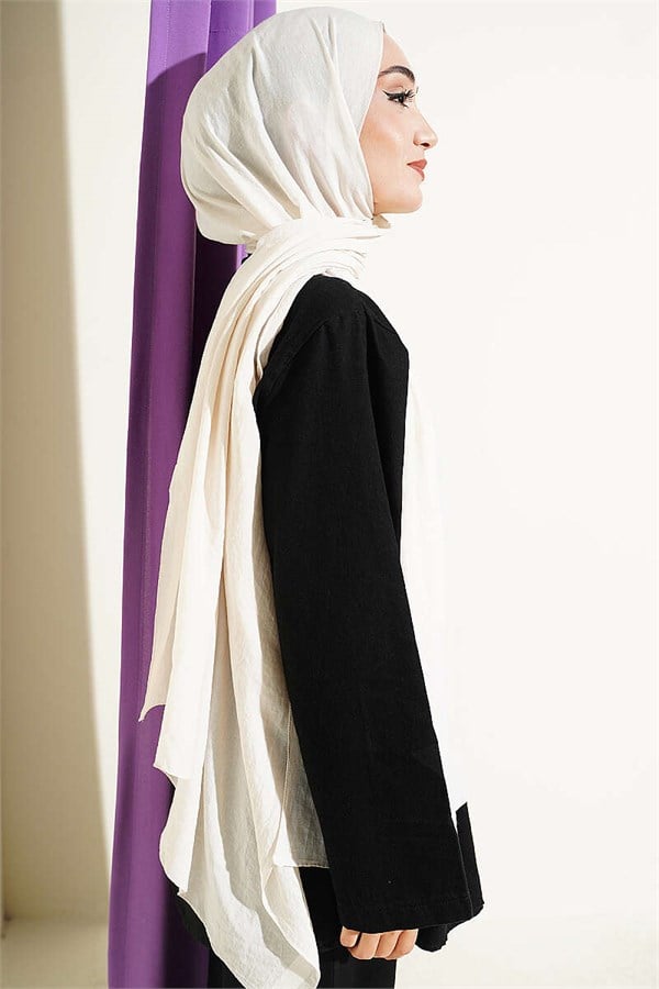 Basic Aerobin Scarf, Off-White