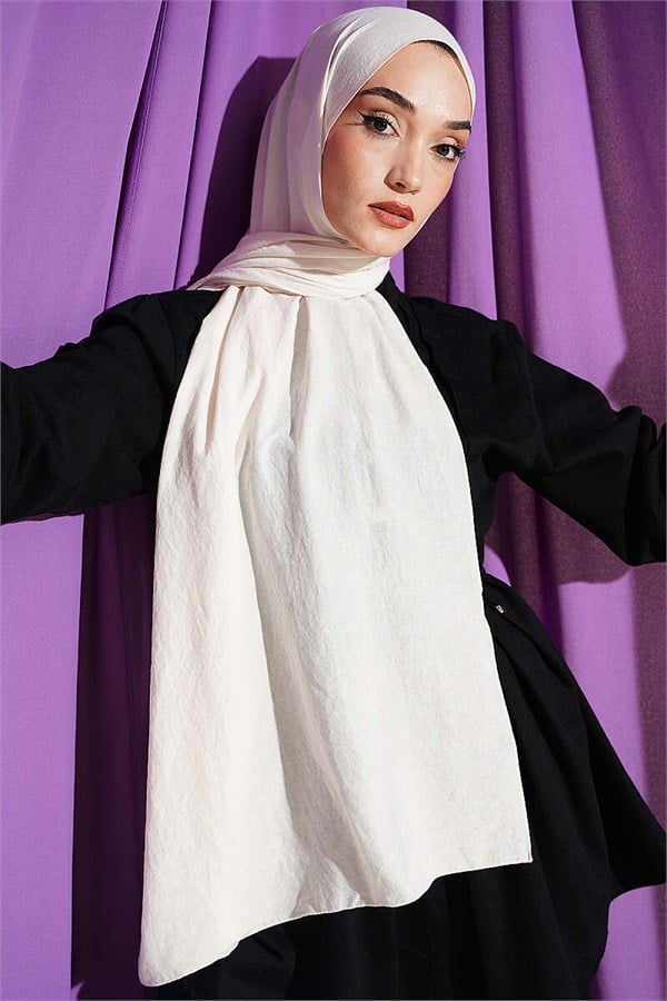 Basic Aerobin Scarf, Off-White