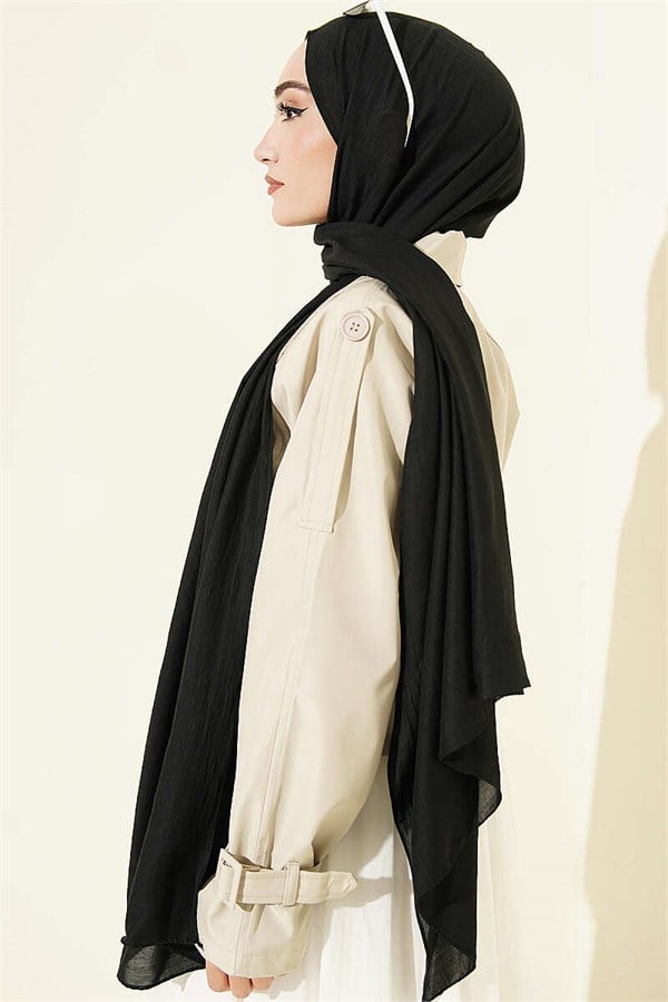 Basic Ayrobin Scarf Black