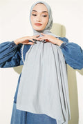Basic Ayrobin Scarf Cool Grey
