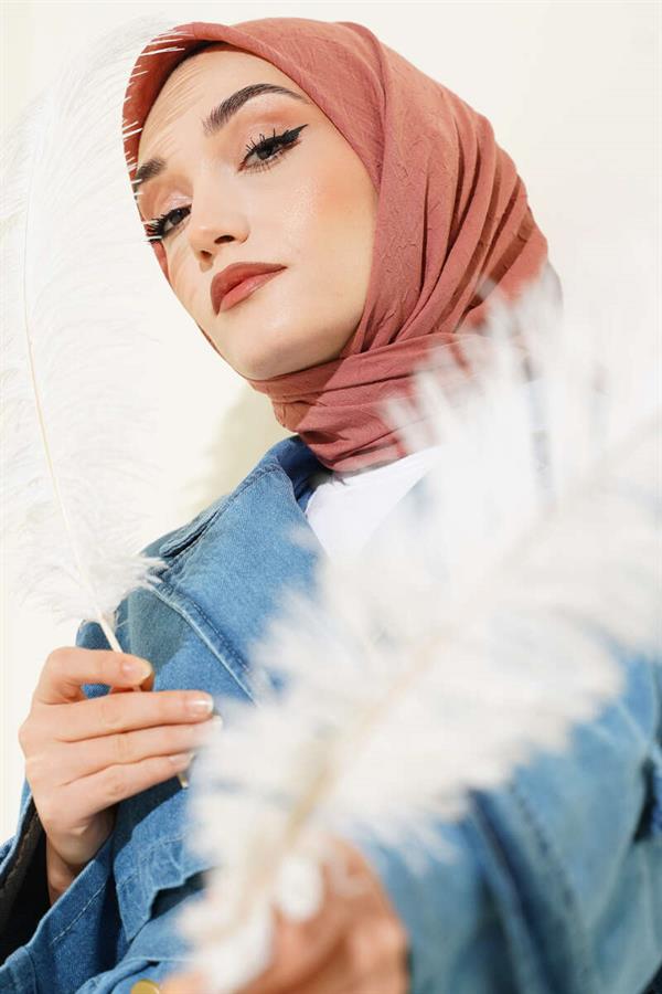 Basic Bamboo Krash Scarf Dusty Rose