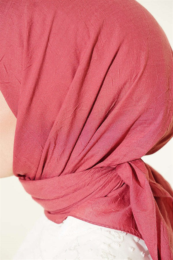 Basic Bamboo Crush Scarf Pomegranate Blossom