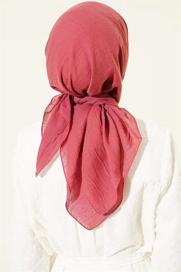 Basic Bamboo Crush Scarf Pomegranate Blossom