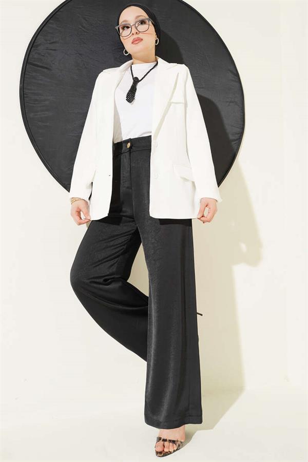 Basic Pocket Jacket Ecru