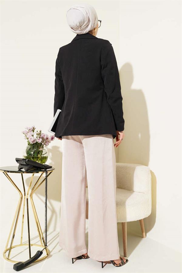 Basic Pocket Jacket Black
